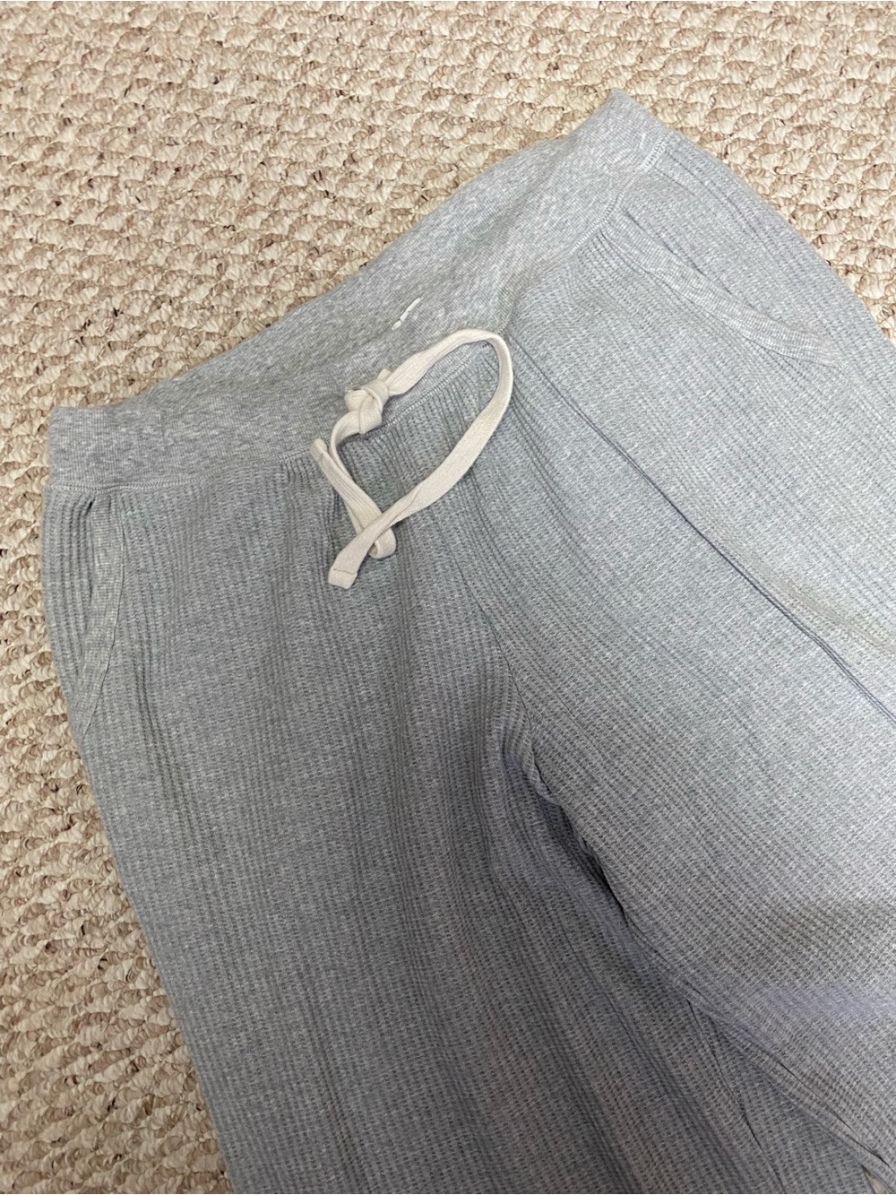 AERIE WAFFLE KNIT WIDE LEG PANTS - XXL - Picture 2 of 6